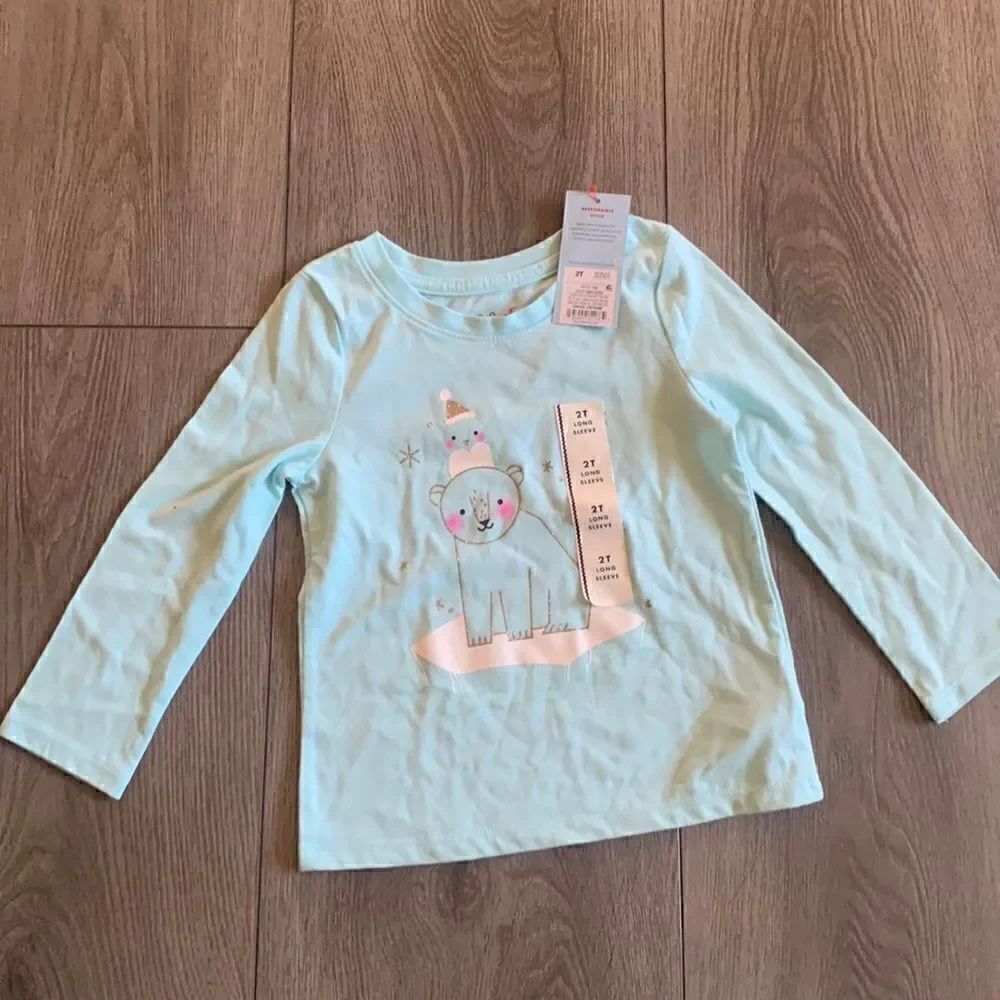 Cat & Jack long sleeve Christmas long sleeve shirt